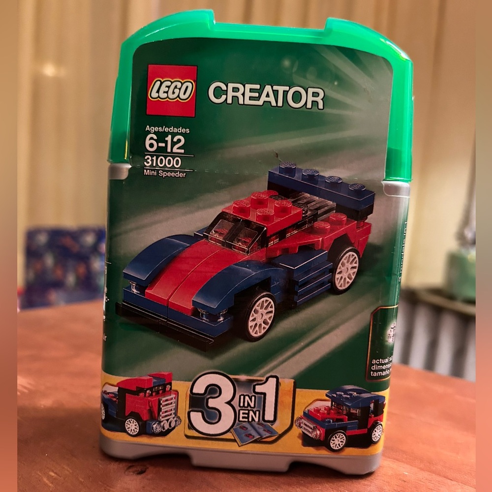 LEGO CREATOR 31000 NIB 3 in 1 MINI SPEEDER DISCONTINUED 2013 NEW NEVER OPENED